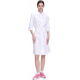 Халат женский Симпл-004 (тк.Смесовая,120) MedLine, белый