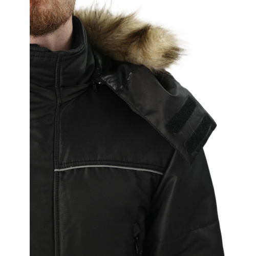 Куртка зимняя Аляска-Люкс (тк.Cat’s eye), черный Куртка зимняя Аляска-Люкс (тк.Cat’s eye), черный