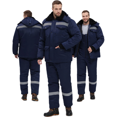 Костюм зимний Мастер-Ультра (тк.Смесовая,210) п/к, т.синий Костюм зимний Мастер-Ультра (тк.Смесовая,210) п/к, т.синий
