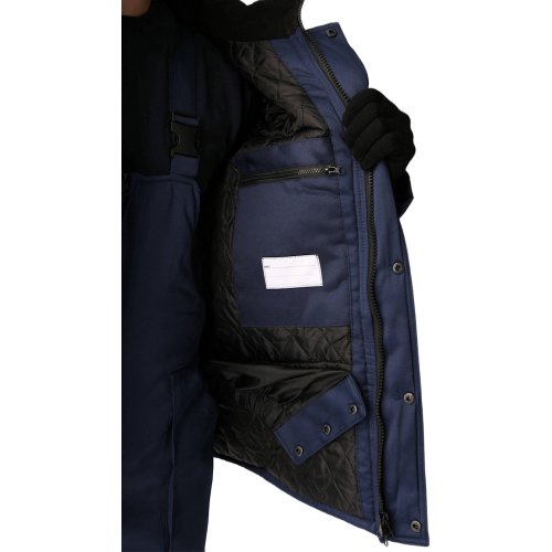 Костюм зимний Нордхард-2 СОП У. (тк.Смесовая,240) п/к, т.синий/васильковый