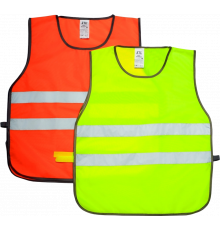 Жилет-Накидка сигнальная Неон Тип-5 (тк.Полиэфир,130), оранжевый Жилет-Накидка сигнальная Неон Тип-5 (тк.Полиэфир,130), оранжевый
