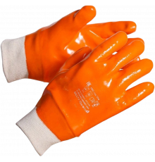 Перчатки МБС морозоустойчивые полный облив ПВХ манжет резинка