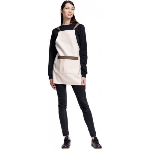 Фартук Settle In, светло-бежевый (молочный) Фартук Settle In, светло-бежевый (молочный)