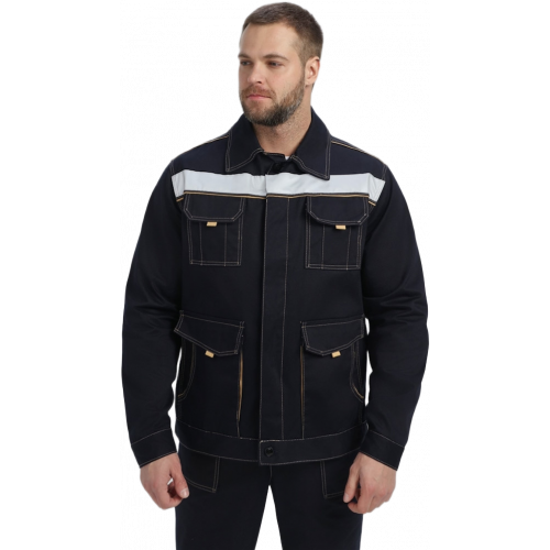 Костюм Троя IMP (тк.Саржа,320) п/к, т.синий/бежевый Костюм Троя IMP (тк.Саржа,320) п/к, т.синий/бежевый