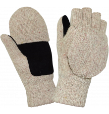 Перчатки-варежки АЙСЕР со спилковыми накладками (утеп.Тинсулейт) Перчатки-варежки АЙСЕР со спилковыми накладками (утеп.Тинсулейт)