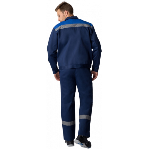 Костюм Труженик-2 СОП (тк.Смесовая,210) п/к, т.синий/васильковый Костюм Труженик-2 СОП (тк.Смесовая,210) п/к, т.синий/васильковый