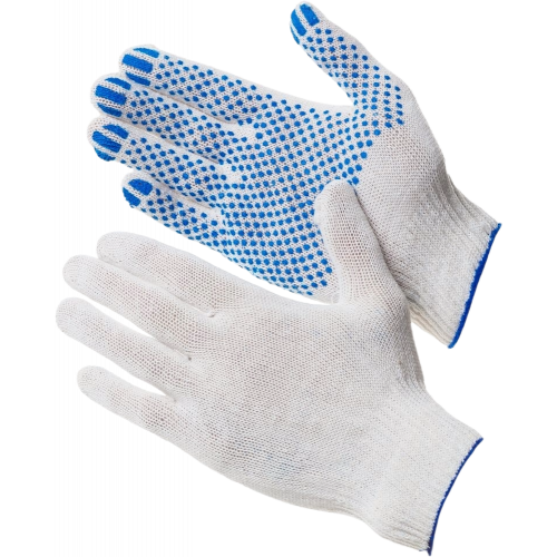 Перчатки ХБ с ПВХ 10/3 Точка Перчатки ХБ с ПВХ 10/3 Точка