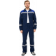 Костюм Лигор-1 Премиум СОП К. (тк.Смесовая,240) брюки, т.синий/васильковый