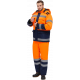 Костюм зимний для дорожника Ультра (тк.Смесовая,210) п/к, оранжевый/т.синий