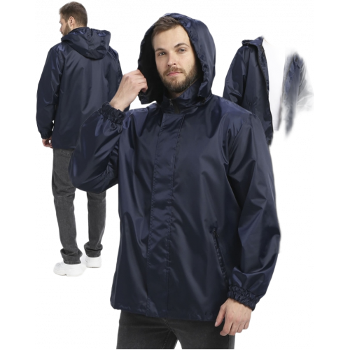 Ветровка Промо (тк.Оксфорд), т.синий Ветровка Промо (тк.Оксфорд), т.синий