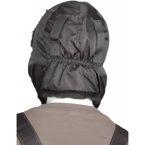 Шапка Евро Ушанка, черный Шапка Евро Ушанка, черный
