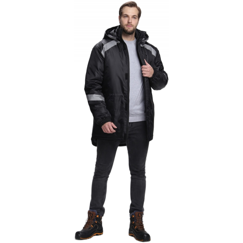 Куртка зимняя Прогресс (тк.Оксфорд), черный