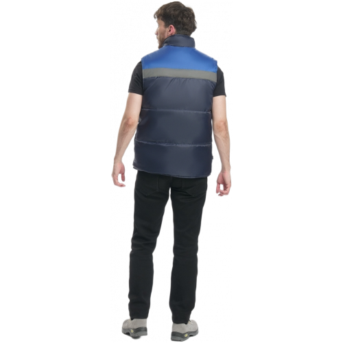 Жилет утепленный Экспертный СОП (тк.Оксфорд), т.синий/васильковый Жилет утепленный Экспертный СОП (тк.Оксфорд), т.синий/васильковый