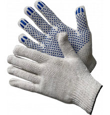 Перчатки ХБ с ПВХ 7,5/7 Перчатки ХБ с ПВХ 7,5/7