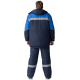 Костюм зимний Сибер СОП CH (тк.Таслан) п/к, т.синий/васильковый