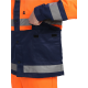 Костюм для дорожника (тк.Смесовая,210) п/к, оранжевый/т.синий
