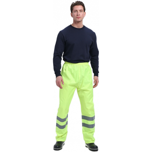 Костюм влагозащитный сигнальный ProfLineSpecialist СОП (ПВХ,210), желтый Костюм влагозащитный сигнальный ProfLineSpecialist СОП (ПВХ,210), желтый