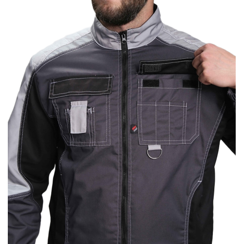 Костюм Вектрон-1 (тк.Смесовая,240) брюки, т.серый/св.серый/черный Костюм Вектрон-1 (тк.Смесовая,240) брюки, т.серый/св.серый/черный