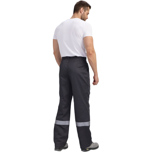 Костюм Лигор-1 Премиум СОП К. (тк.Смесовая,240) брюки, т.серый/красный Костюм Лигор-1 Премиум СОП К. (тк.Смесовая,240) брюки, т.серый/красный