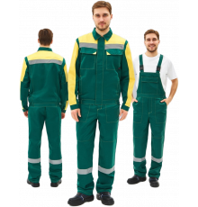 Костюм Сфера-2 СОП CH (тк.Смесовая,210) п/к, зеленый/желтый Костюм Сфера-2 СОП CH (тк.Смесовая,210) п/к, зеленый/желтый