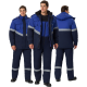 Костюм зимний Экспертный Антистат МВО (тк.Смесовая,245) п/к, т.синий/васильковый