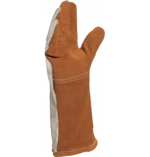 Перчатки-краги сварщика комбинированные TERK400 на шерстяной подкладке Перчатки-краги сварщика комбинированные TERK400 на шерстяной подкладке