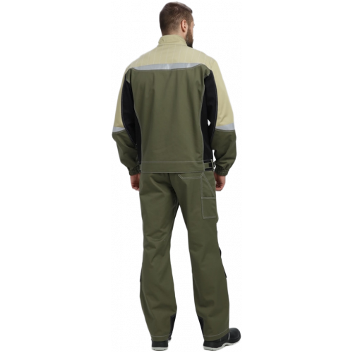 Костюм Вектрон-1 (тк.Смесовая МВО,240) брюки, хаки/черный/бежевый Костюм Вектрон-1 (тк.Смесовая МВО,240) брюки, хаки/черный/бежевый