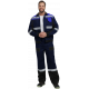 Костюм Виват-1 Премиум CH МВО (тк.Смесовая,240) брюки, т.синий/черный/васильковый