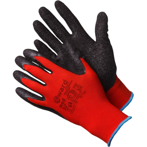 Перчатки Gward нейлоновые с текстурированным латексным покрытием, L2001 Перчатки Gward нейлоновые с текстурированным латексным покрытием, L2001