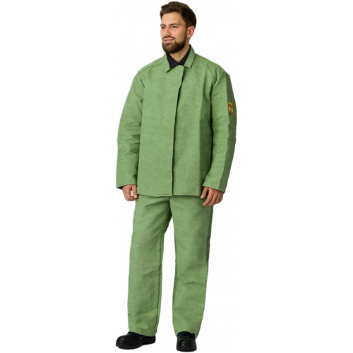 Костюм сварщика 1 кл.защиты (тк.Брезент, 480),хаки Костюм сварщика 1 кл.защиты (тк.Брезент, 480),хаки