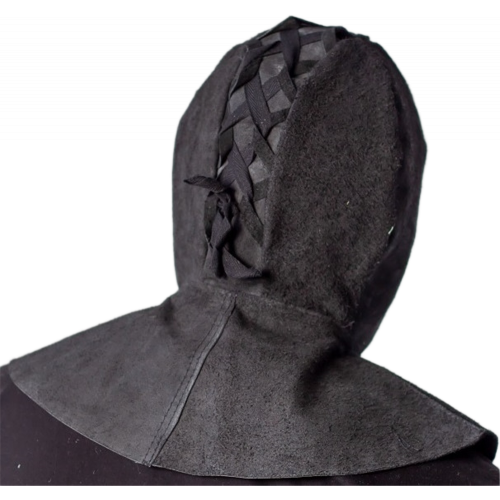 Подшлемник спилковый, черный Подшлемник спилковый, черный