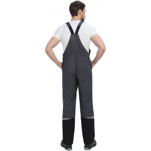 Костюм Строй-2 CH МВО (тк.Смесовая,280) п/к, т.серый/красный/черный Костюм Строй-2 CH МВО (тк.Смесовая,280) п/к, т.серый/красный/черный