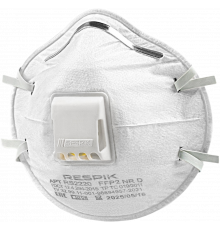 Респиратор чашеобразный RESPIK® RS2220 с клапаном, FFP2 (10 шт) Респиратор чашеобразный RESPIK® RS2220 с клапаном, FFP2 (10 шт)