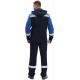 Костюм Эксперт-Антистат МВО NEW (тк.Смесовая,250) п/к, т.синий/васильковый