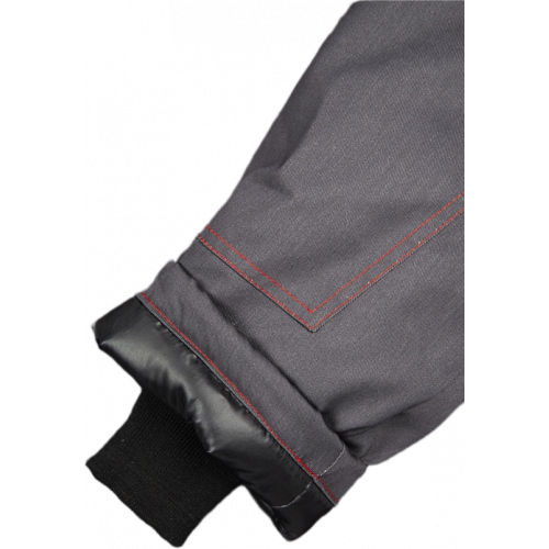 Куртка зимняя Фаворит (тк.Смесовая,240), т.серый/св.серый/красный Куртка зимняя Фаворит (тк.Смесовая,240), т.серый/св.серый/красный