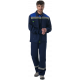 Костюм Флофт-1 СОП (тк.Смесовая,210) брюки, т.синий/васильковый