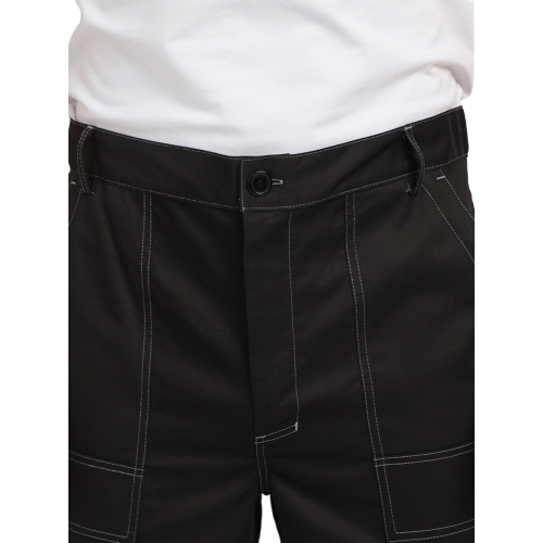 Костюм Виват-1 Премиум CH МВО (тк.Смесовая,240) брюки, черный/оранжевый Костюм Виват-1 Премиум CH МВО (тк.Смесовая,240) брюки, черный/оранжевый