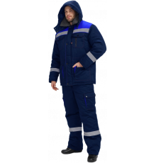 Костюм зимний Нейч-2 Премиум СОП (тк.Смесовая,240) п/к, т.синий/васильковый Костюм зимний Нейч-2 Премиум СОП (тк.Смесовая,240) п/к, т.синий/васильковый