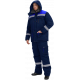 Костюм зимний Нейч-2 Премиум СОП (тк.Смесовая,240) п/к, т.синий/васильковый