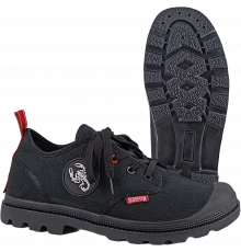 Кеды Скорпион Комфорт ПУ-Р (арт.1650), черный Кеды Скорпион Комфорт ПУ-Р (арт.1650), черный