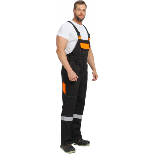 Костюм Виват-2 Премиум CH МВО (тк.Смесовая,240) п/к, черный/оранжевый Костюм Виват-2 Премиум CH МВО (тк.Смесовая,240) п/к, черный/оранжевый