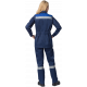 Костюм женский Весна-2 СОП NEW (тк.Смесовая,210) п/к, т.синий/васильковый