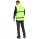 Жилет утепленный сигнальный Ярксион СОП (тк.OxLine,90), лимонный