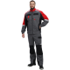 Костюм Вектрон-1 (тк.Смесовая МВО,240) брюки, серый/черный/красный