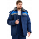 Костюм зимний Труженик-Ультра-2 СОП (тк.Смесовая,210) п/к, т.синий/васильковый