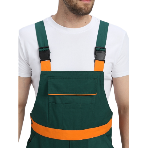 Костюм для ИТР СОП IMP (тк.Саржа,250) п/к, т.зеленый/оранжевый Костюм для ИТР СОП IMP (тк.Саржа,250) п/к, т.зеленый/оранжевый