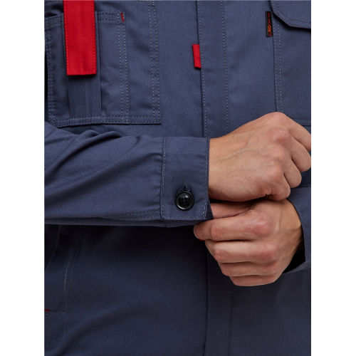 Костюм Флофт-1 СОП У. (тк.Саржа,250) брюки, т.серый/св.серый Костюм Флофт-1 СОП У. (тк.Саржа,250) брюки, т.серый/св.серый