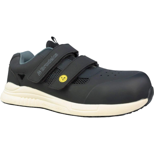 Полуботинки рабочие Brodeks Pulse S1P, цвет чёрный Полуботинки рабочие Brodeks Pulse S1P, цвет чёрный