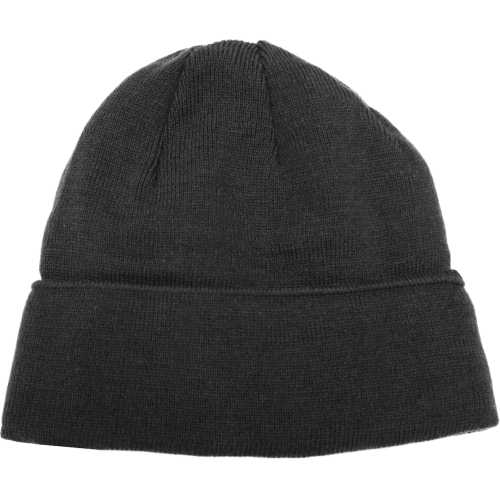 Шапка трикотажная двойная Фрост, черный Шапка трикотажная двойная Фрост, черный