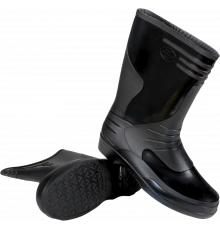 Сапоги женские ПВХ, черный (арт. м.102)